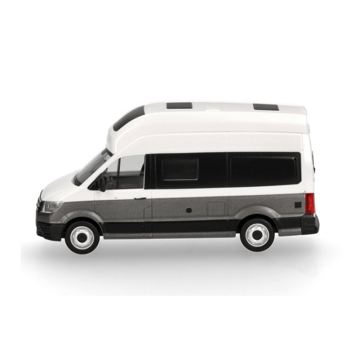 Herpa VW Crafter Grand California 600 candywhite/mojawe beige – produktbillede 4