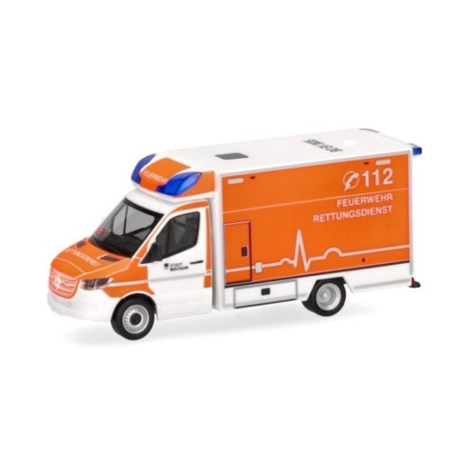 Herpa Mercedes-Benz Sprinter 18 RTW Feuerwehr Bochum (Nordrhein-Westfalen/Bochum)