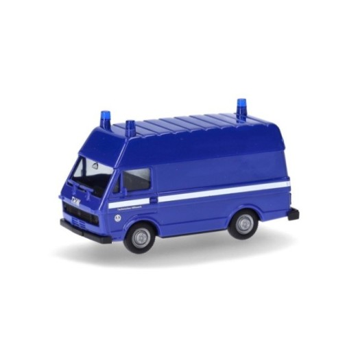 Herpa VW LT kassevogn højt tag THW (BASIC)