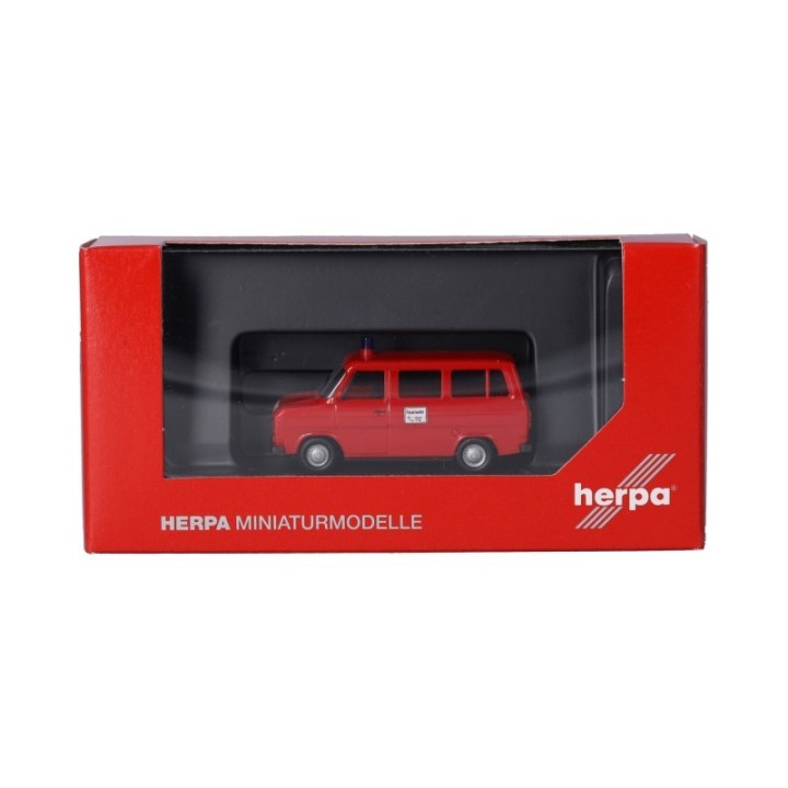 Herpa Ford Transit Bus MTW Feuerwehr (BASIC) – produktbillede 5