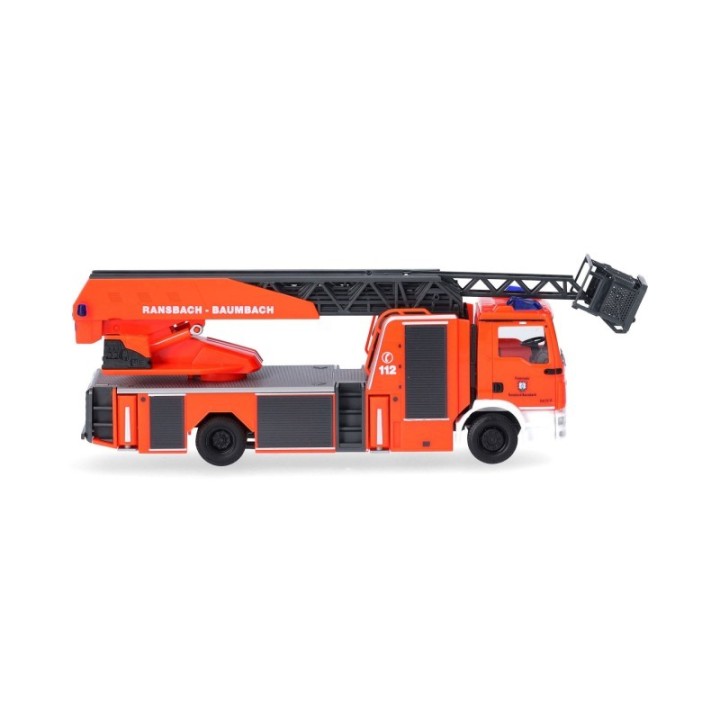 Herpa MAN TGM Drehleiter Feuerwehr Ransbach-Baumbach (Rheinland-Pfalz / Ransbach-Baumbach) – produktbillede 3