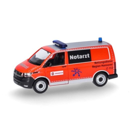 Herpa VW T6.1 Bus NEF Rettungsdienst Region Hannover/Johanniter