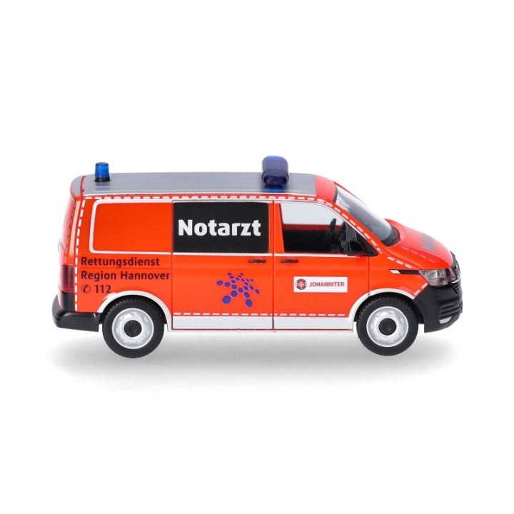 Herpa VW T6.1 Bus NEF Rettungsdienst Region Hannover/Johanniter – produktbillede 3