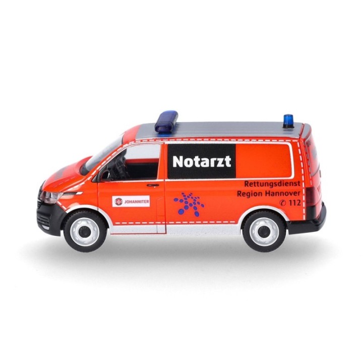 Herpa VW T6.1 Bus NEF Rettungsdienst Region Hannover/Johanniter – produktbillede 4