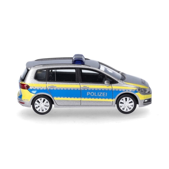 Herpa VW Touran Polizei Hamburg – produktbillede 3