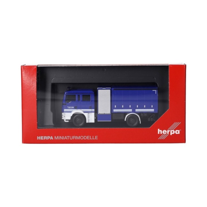 Herpa MAN TGM Mehrzweckgerätekøretøj presenning THW – produktbillede 5
