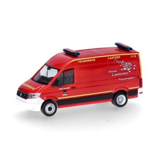 Herpa VW Crafter kassevogn med højt tag Freiwillige Feuerwehr Laatzen (Niedersachsen/Laatzen)