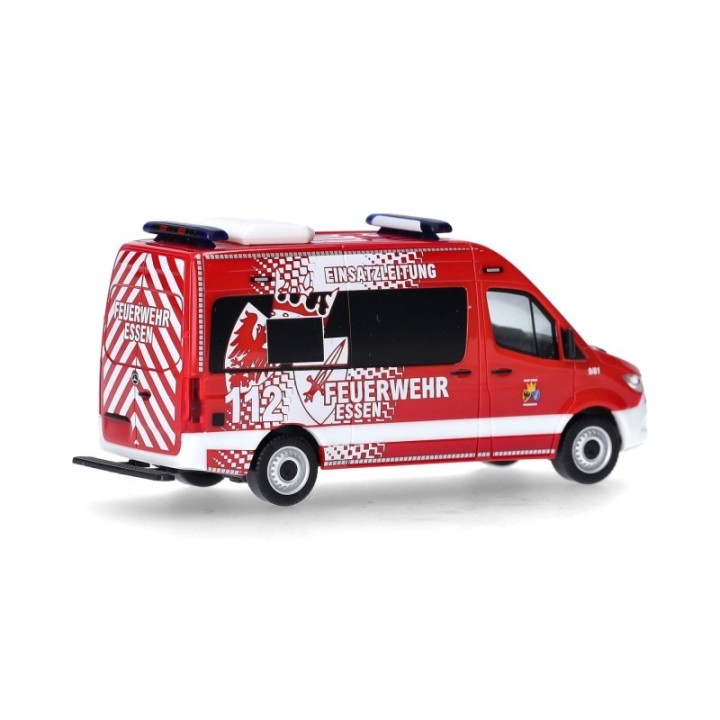 Herpa Mercedes-Benz Sprinter 18 Bus højt tag Feuerwehr Essen – produktbillede 2