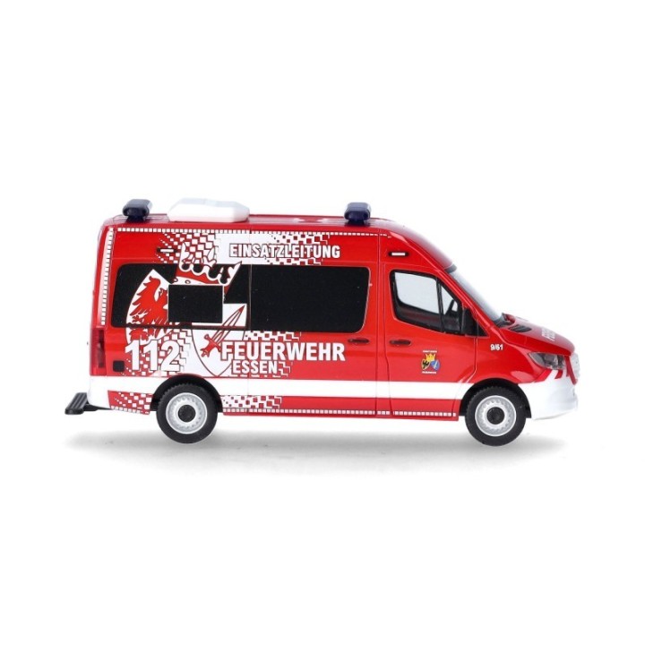 Herpa Mercedes-Benz Sprinter 18 Bus højt tag Feuerwehr Essen – produktbillede 3