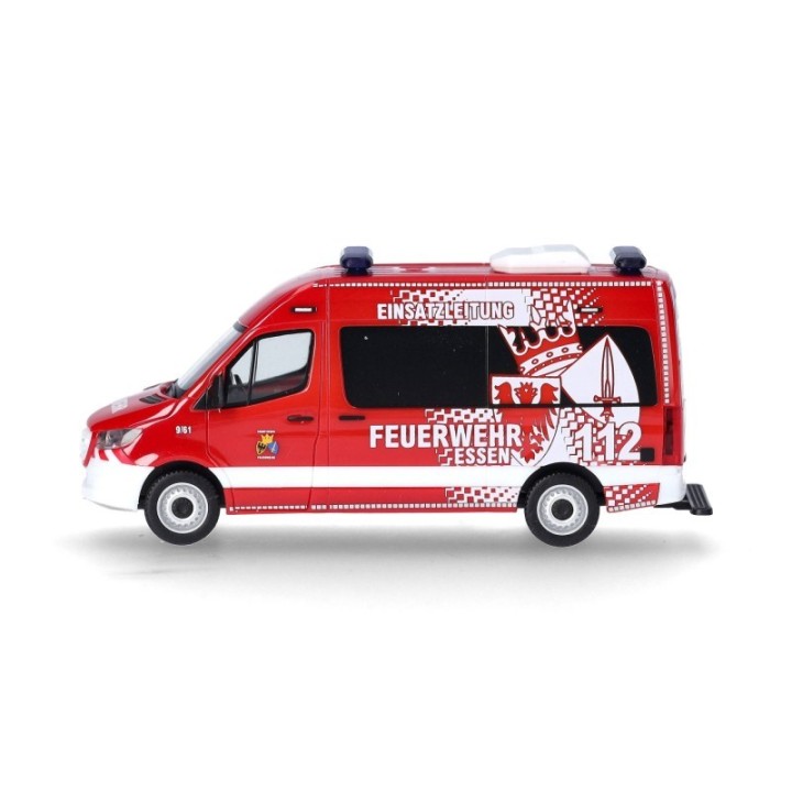Herpa Mercedes-Benz Sprinter 18 Bus højt tag Feuerwehr Essen – produktbillede 4