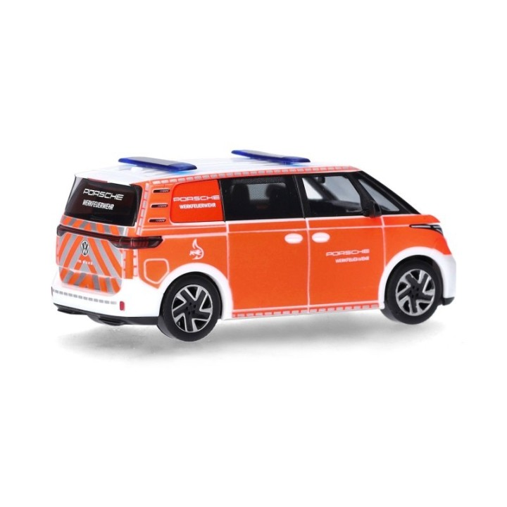 Herpa VW ID. Buzz Werkfeuerwehr Porsche – produktbillede 2