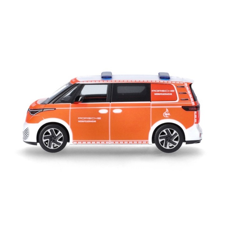 Herpa VW ID. Buzz Werkfeuerwehr Porsche – produktbillede 4