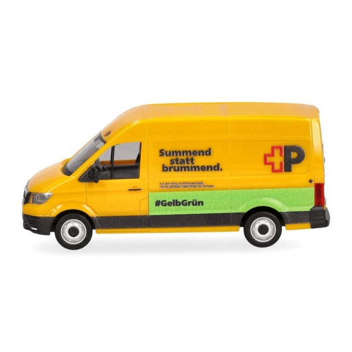 Herpa MAN eTGE kassevogn med højt tag Schweizer Post (Schweiz) – produktbillede 4