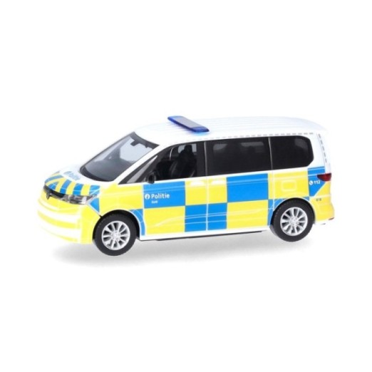 Herpa VW Multivan (2022) Politie/Police (Belgien)