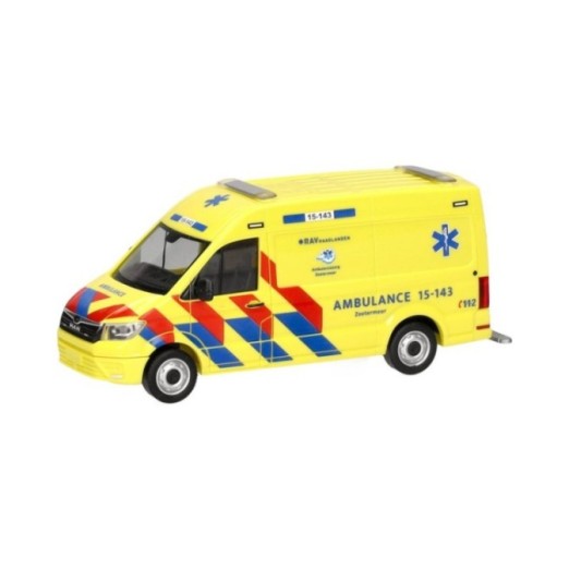 Herpa MAN TGE Kasten HD Ambulance 15-143 (Niederlande)