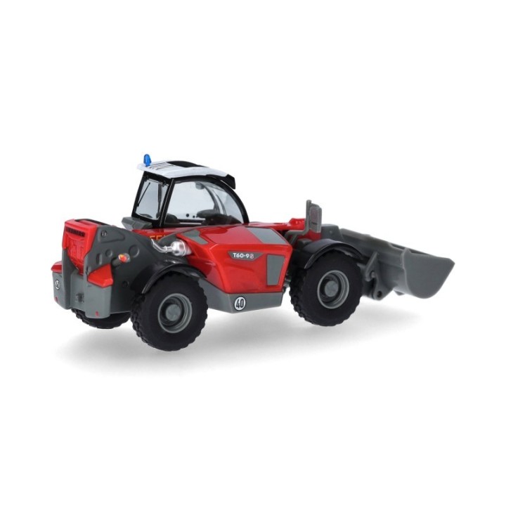 Herpa Liebherr Teleskoplader T60-9S Feuerwehr – produktbillede 2