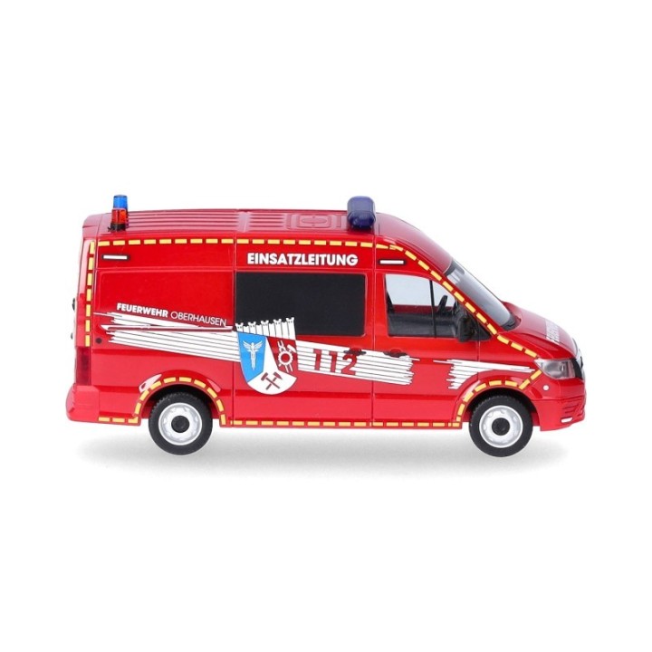 Herpa MAN TGE Halbbus højt tag Feuerwehr Oberhausen/ELW – produktbillede 3