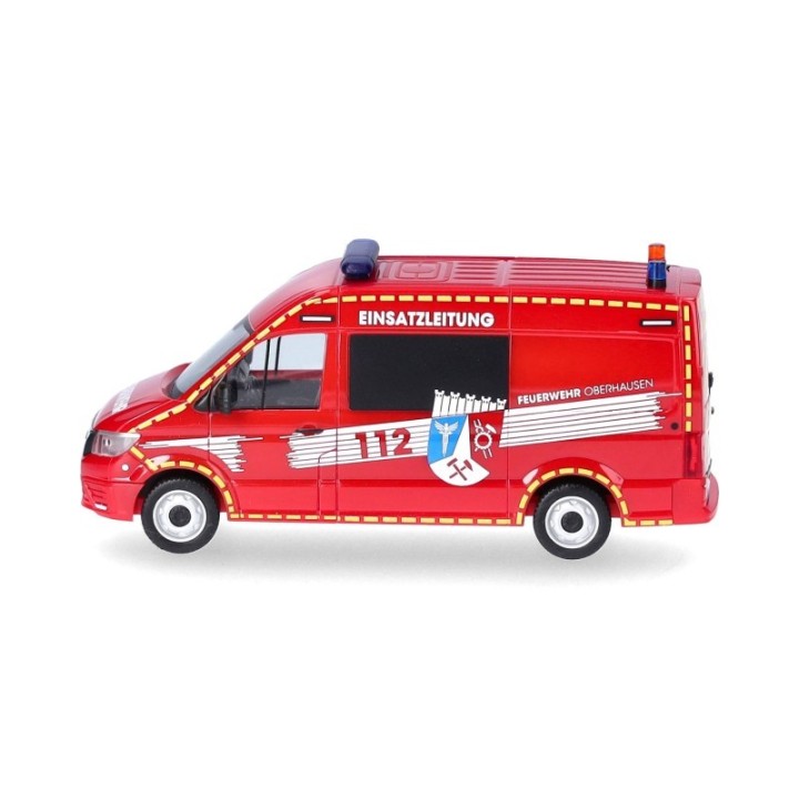 Herpa MAN TGE Halbbus højt tag Feuerwehr Oberhausen/ELW – produktbillede 4