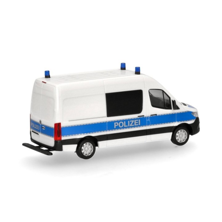Herpa Mercedes-Benz Sprinter 18 Halbbus højt tag Polizei Nordrhein-Westfalen/Brandermittler – produktbillede 2