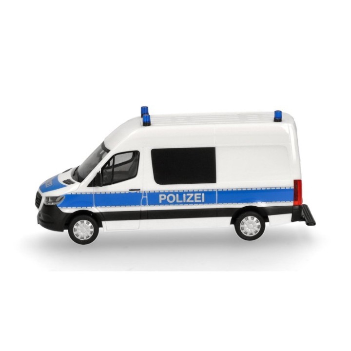 Herpa Mercedes-Benz Sprinter 18 Halbbus højt tag Polizei Nordrhein-Westfalen/Brandermittler – produktbillede 4