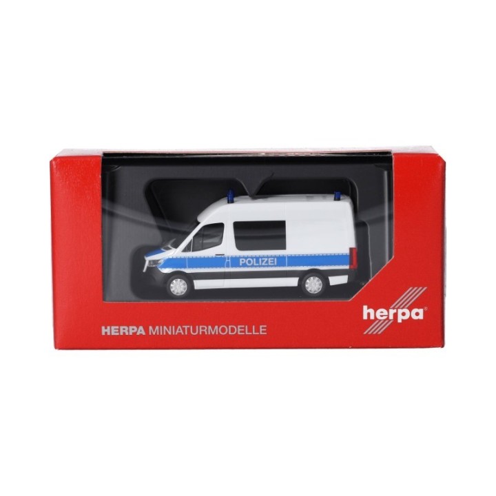 Herpa Mercedes-Benz Sprinter 18 Halbbus højt tag Polizei Nordrhein-Westfalen/Brandermittler – produktbillede 5