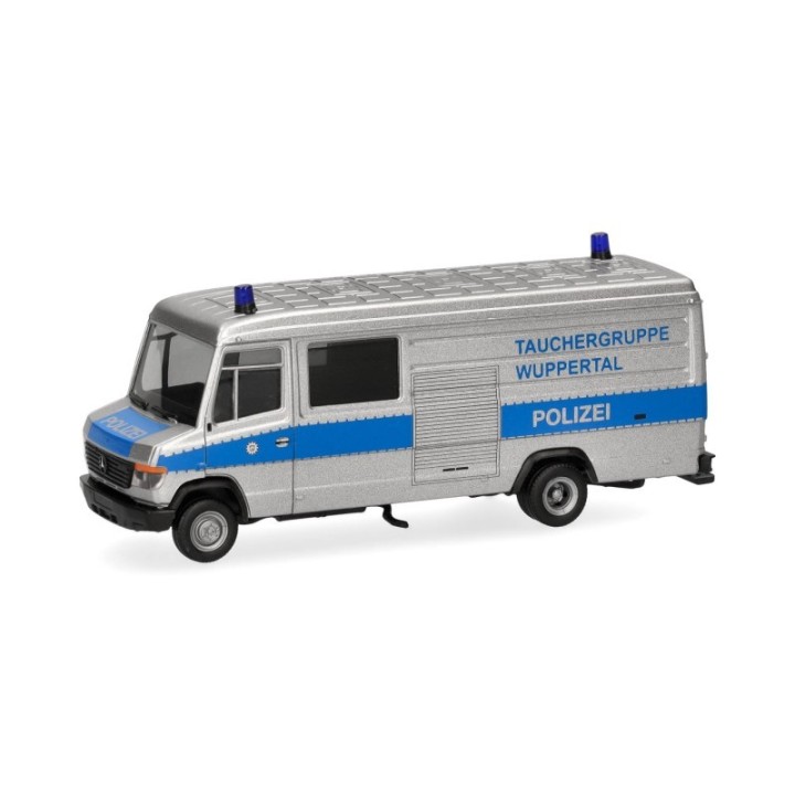 Herpa Mercedes-Benz T2 Vario Kasten Polizei Tauchergruppe Wuppertal