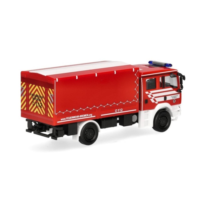 Herpa MAN TGA M LKW Dekon Feuerwehr Bremen – produktbillede 2