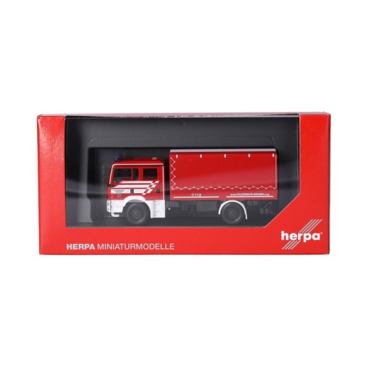 Herpa MAN TGA M LKW Dekon Feuerwehr Bremen – produktbillede 5