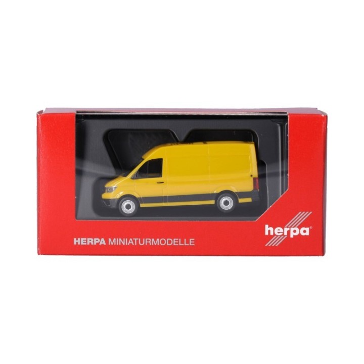 Herpa MAN eTGE Kasten ginstergul – produktbillede 5