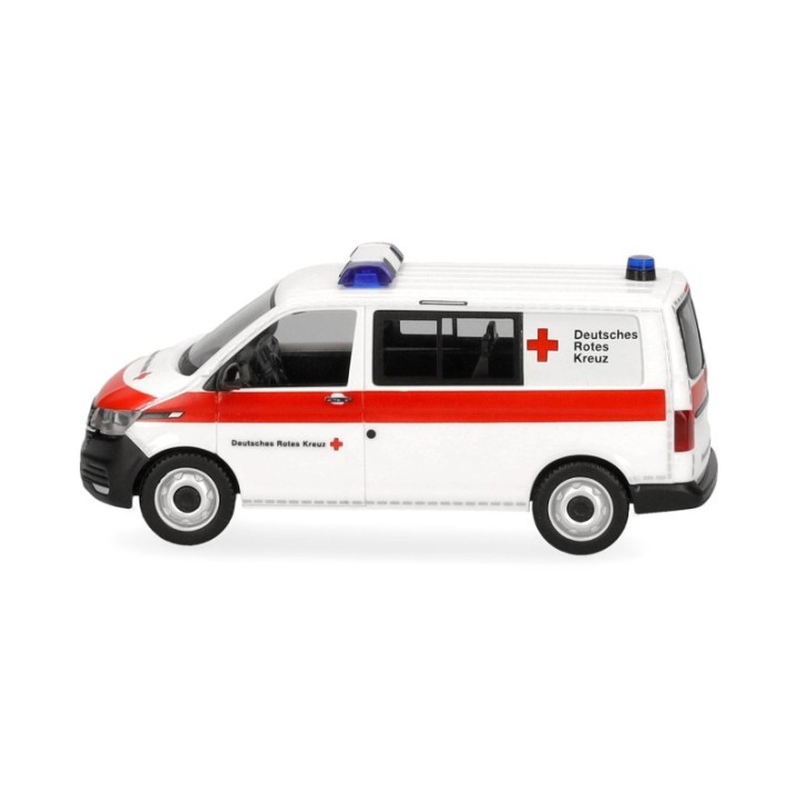 Herpa VW T6.1 Halbbus DRK – produktbillede 4