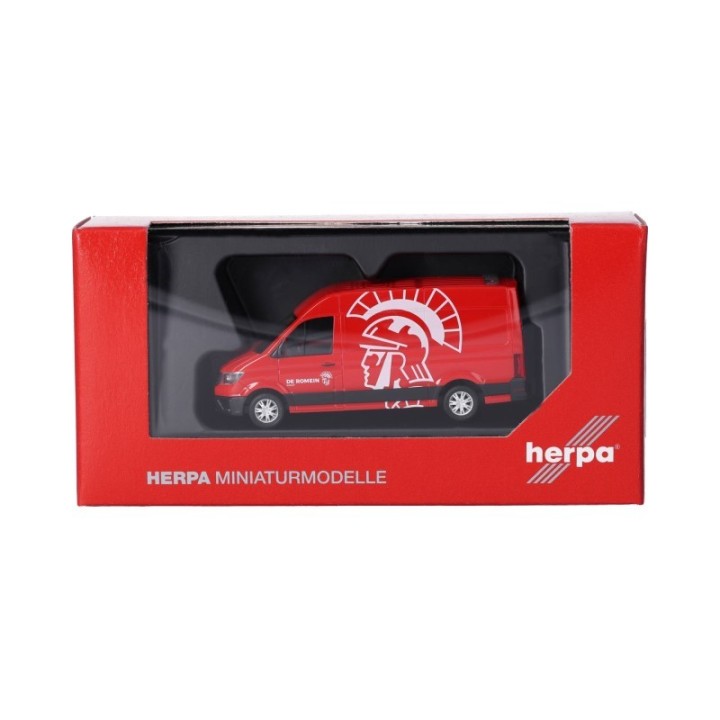 Herpa VW Crafter kassevogn med højt tag De Romein (Niederlande/Veendam) (NL) – produktbillede 5