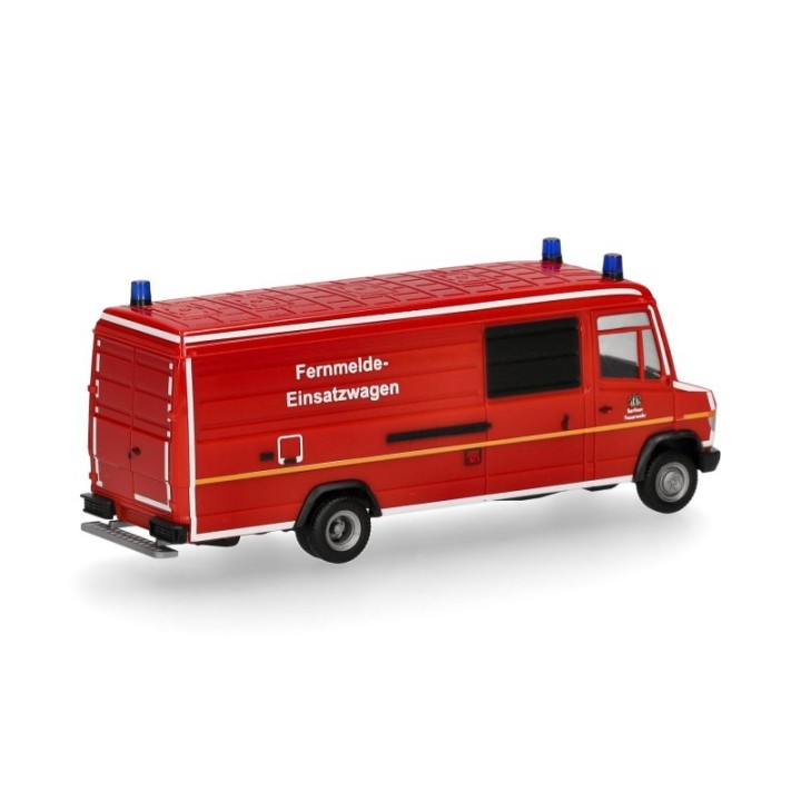 Herpa Mercedes-Benz Vario Kasten Berliner Feuerwehr/Fernmeldeeinsatzwagen – produktbillede 2