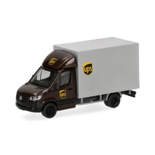 Herpa Mercedes-Benz Sprinter 18 mit Kofferaufbau UPS