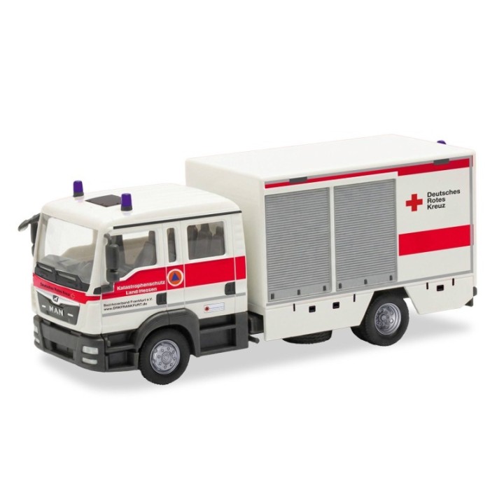 Herpa MAN TGL GW-San DRK Frankfurt/KatS Hessen