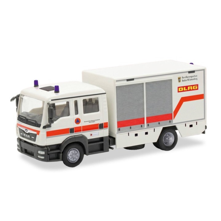 Herpa MAN TGL GW-San DLRG Stuttgart