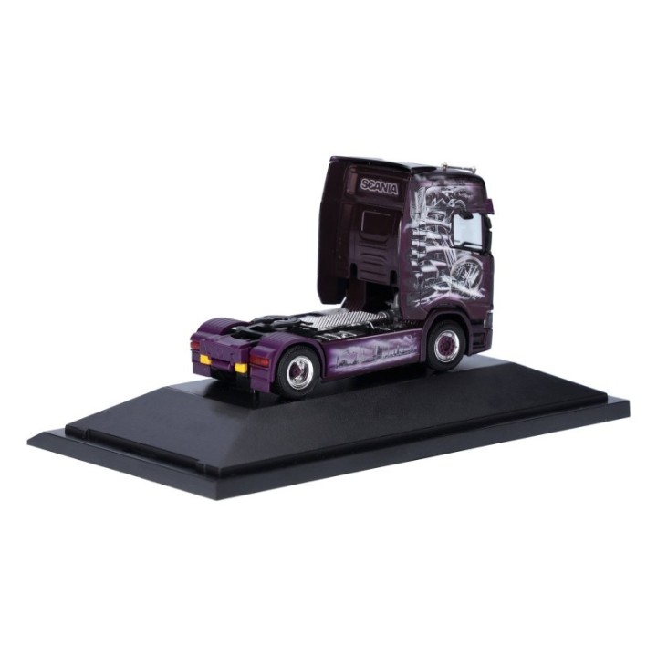 Herpa Scania CS 20 højt tag trækker 2-akslet Stelzl – produktbillede 2