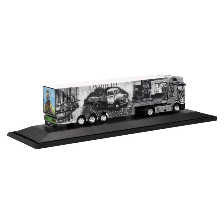 Herpa Mercedes-Benz Actros L ProCabin Gigaspace kølekasse-sættevognstræk Müller Transporte Essen – produktbillede 2