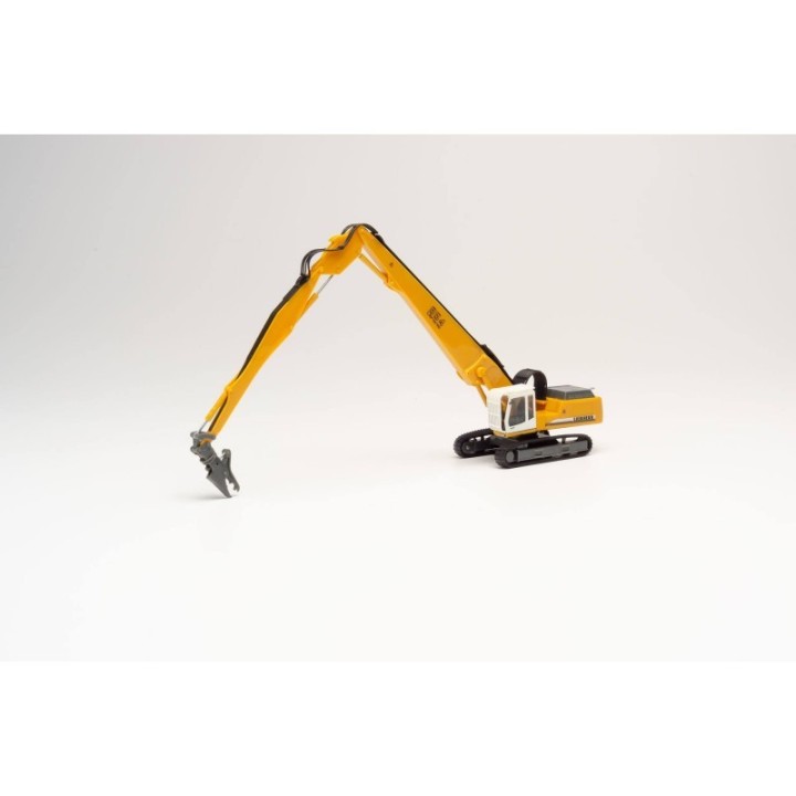 Herpa Liebherr Raupenbagger 954 Litronic Longfront mit Abbruchzange Liebherr – produktbillede 4