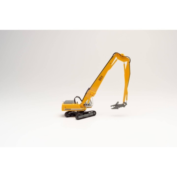 Herpa Liebherr Raupenbagger 954 Litronic Longfront mit Abbruchzange Liebherr – produktbillede 5