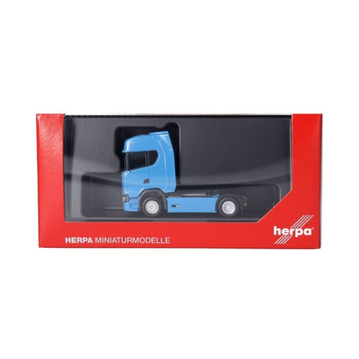 Herpa Scania CS 20 HD trækker 2-akslet lichtblå – produktbillede 5