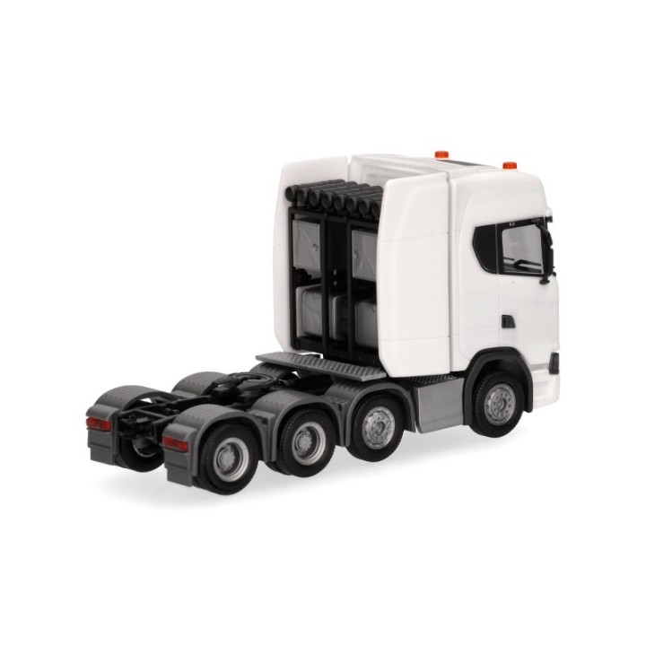 Herpa Scania CS20 HD Schwerlasttrækker 4-akslet (8x4) hvid – produktbillede 2