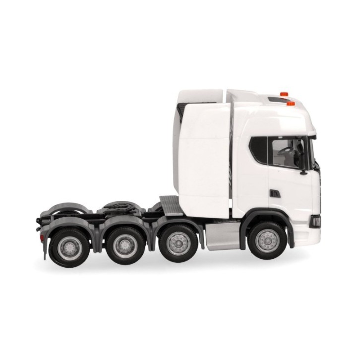 Herpa Scania CS20 HD Schwerlasttrækker 4-akslet (8x4) hvid – produktbillede 3