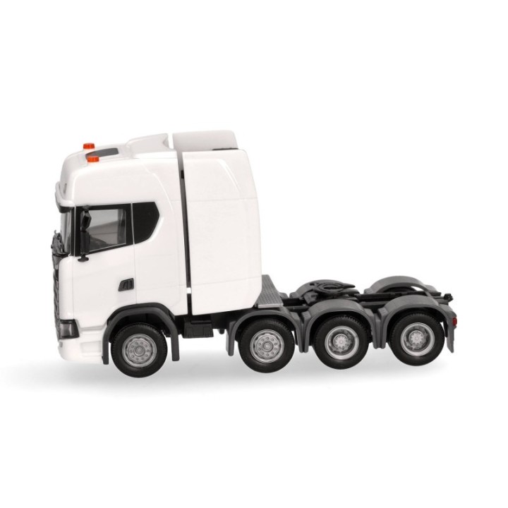 Herpa Scania CS20 HD Schwerlasttrækker 4-akslet (8x4) hvid – produktbillede 4
