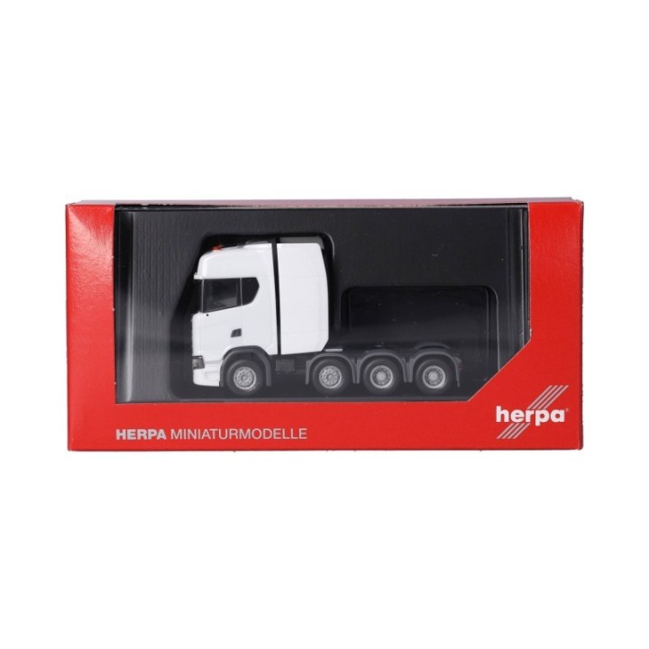 Herpa Scania CS20 HD Schwerlasttrækker 4-akslet (8x4) hvid – produktbillede 5