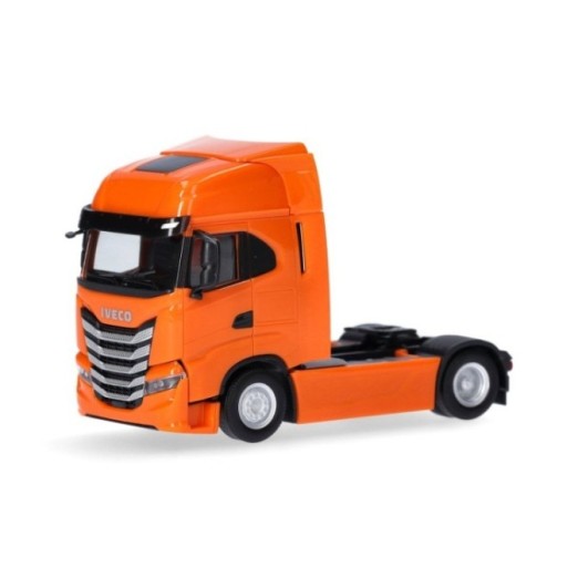 Herpa Iveco S-Way Solotrækker 2-akslet tieforange