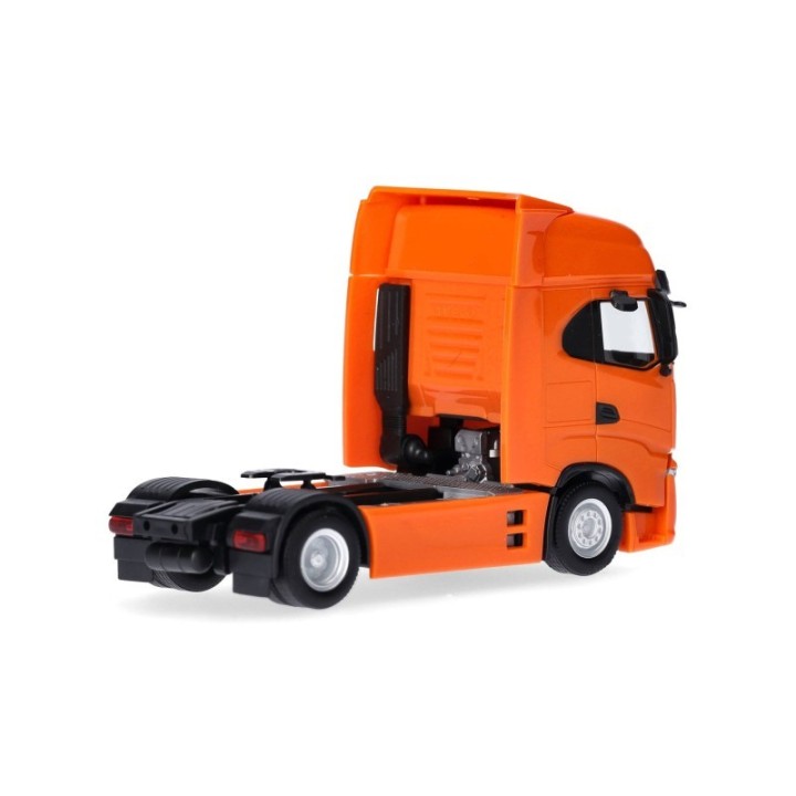 Herpa Iveco S-Way Solotrækker 2-akslet tieforange – produktbillede 2