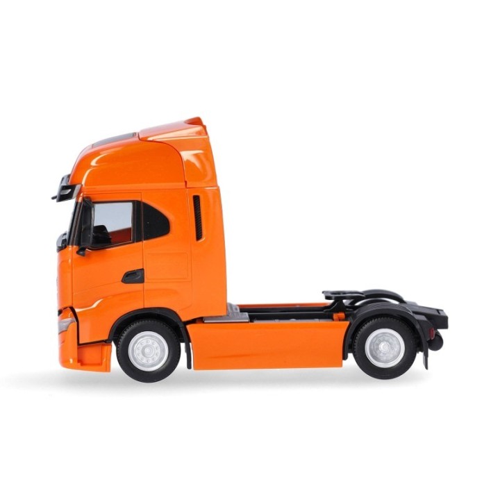 Herpa Iveco S-Way Solotrækker 2-akslet tieforange – produktbillede 3