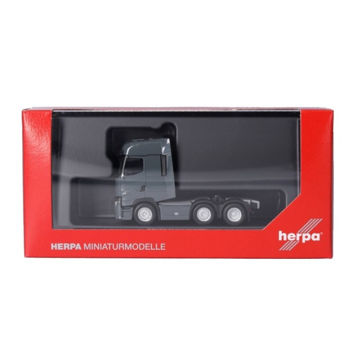 Herpa Renault T Facelift trækker 3-akslet (6x2) grå – produktbillede 5