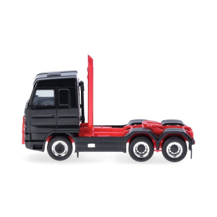Herpa Scania 143 Streamline trækker 3-akslet (6x4) sort – produktbillede 4