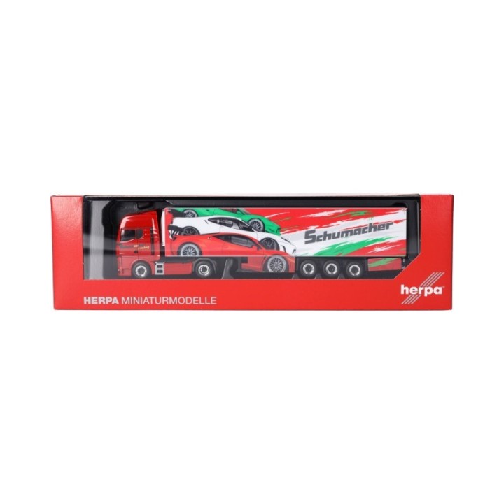 Herpa MAN TGX GX kølekasse-sættevognstræk Schumacher – produktbillede 5